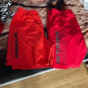 2 new never worn athletic under armour shorts.